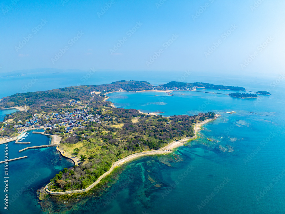 Obraz premium 佐久島（愛知県）