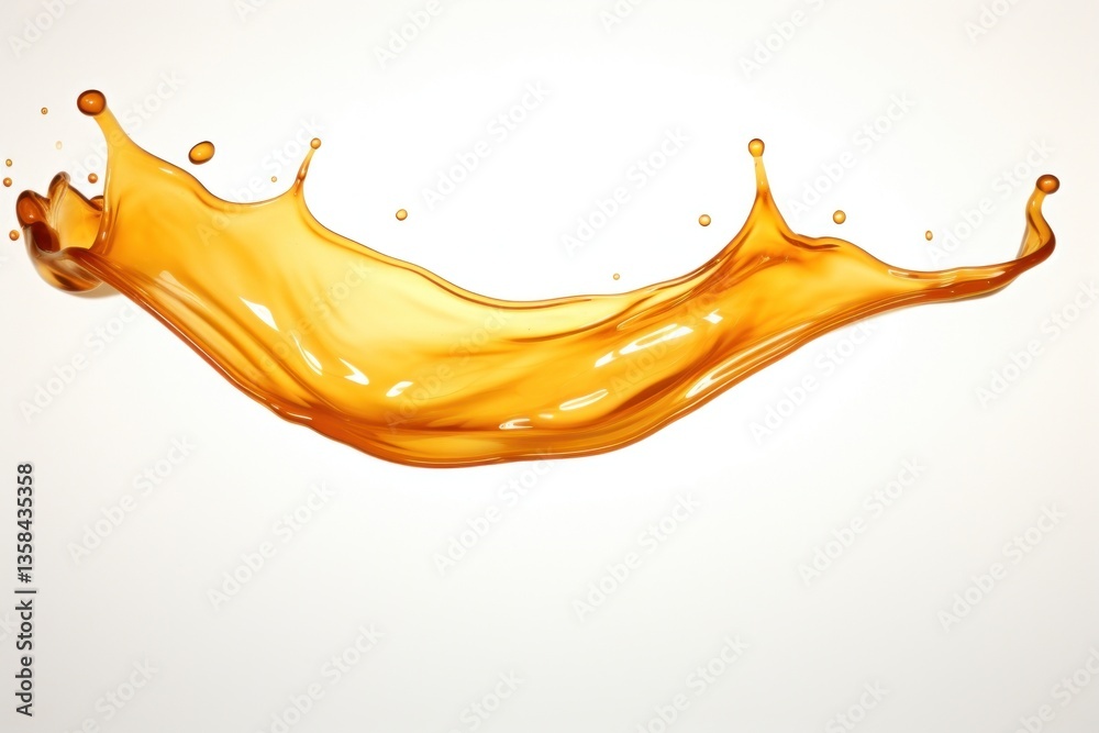 Fototapeta premium Smeared liquid backgrounds white background simplicity.