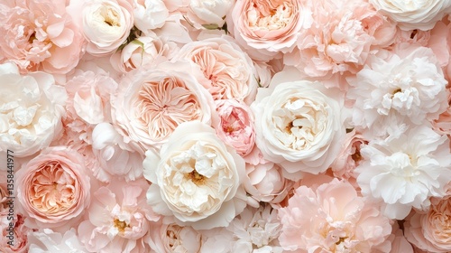 Exquisite pink and white flowers in full bloom, a stunning display of nature's beauty