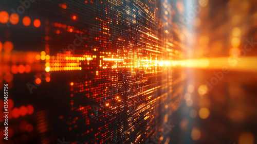 Sleek research database interface in white, gold, red, and silver tones symbolizes innovation, data integrity, and futuristic technology, representing groundbreaking analysis and modern advancements.
