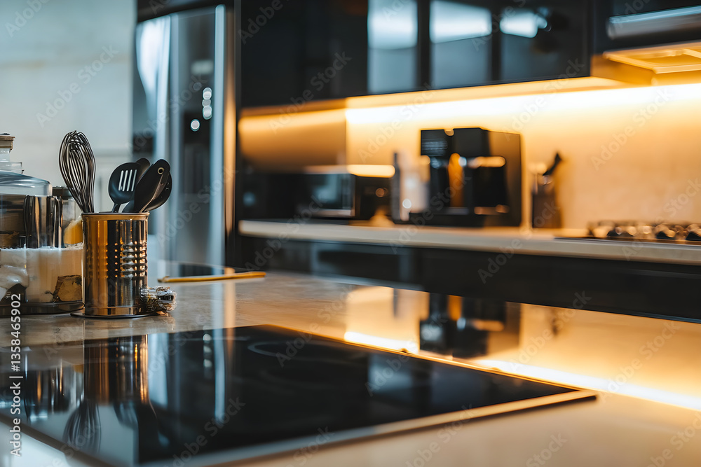 The Modern Kitchen: Blending Technology and Utility for a Functional Culinary Space The Modern Kitchen: Blending Technology and Utility for a Functional Culinary Space