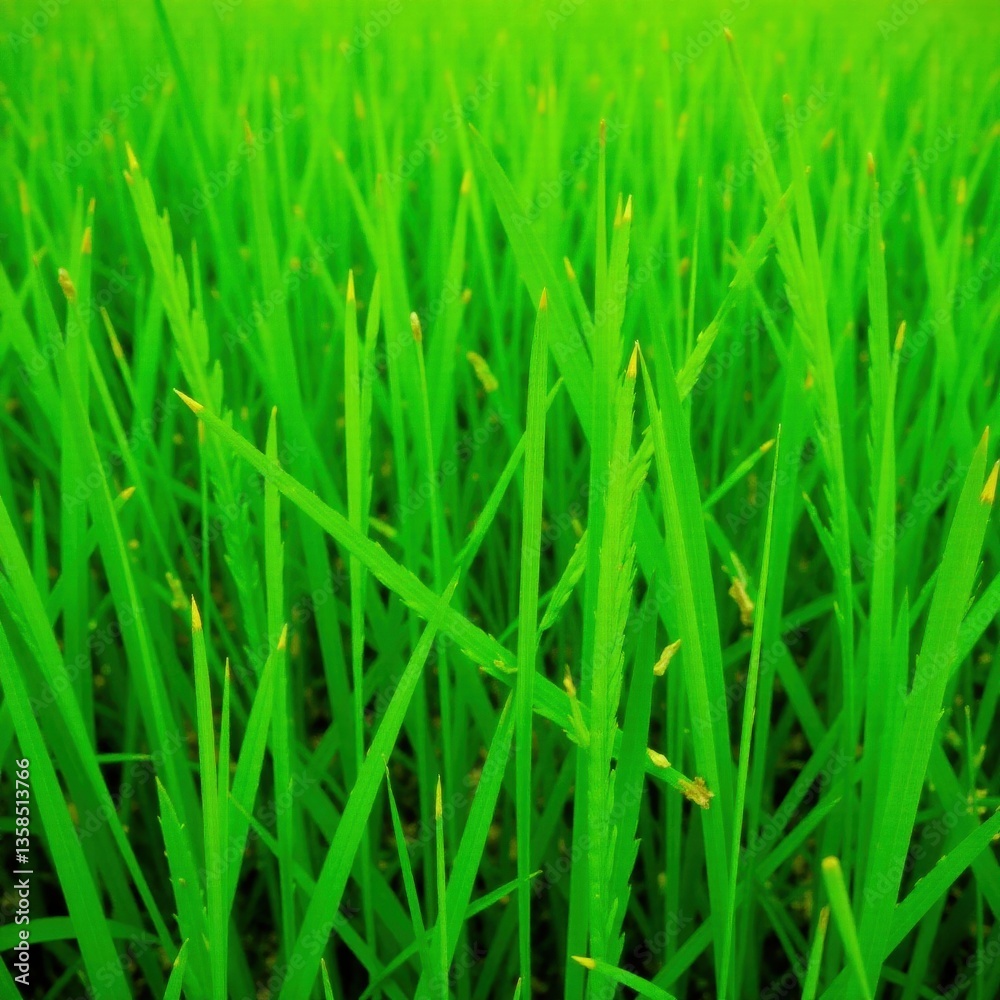 Lush, vibrant green grass texture, sunlight dappled , rural, spring, flora Lush, vibrant green grass texture, sunlight dappled , rural, spring, flora