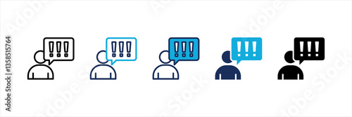 Complaint  Multi Style Icon Set