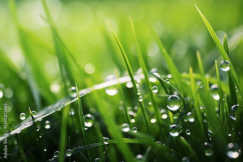 Fototapeta premium Grass backgrounds outdoors nature.