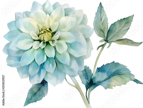 Des illustrations florales détaillées en format PNG transparent. généré par l'IA génératif