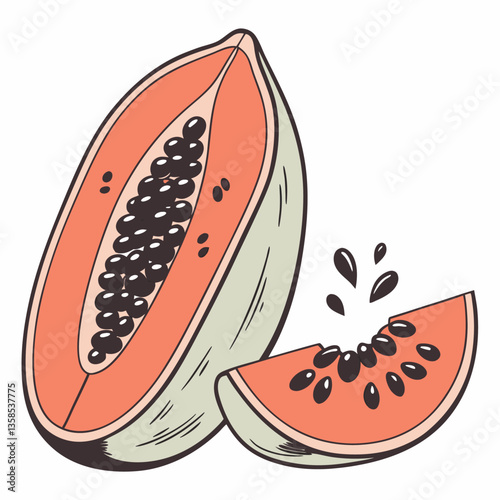 Vector Art White Background