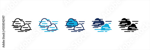 Foggy Multi Style Icon Set
