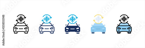 Air Conditioner Multi Style Icon Set