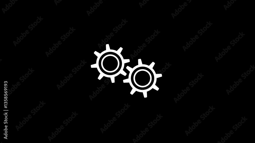 4K Cogs Rotation Gear Animation – Mechanical Icon Turning Design for Industry, Engineering and Equipment. 4K Cogs Rotation Gear Animation – Mechanical Icon Turning Design for Industry, Engineering and Equipment.