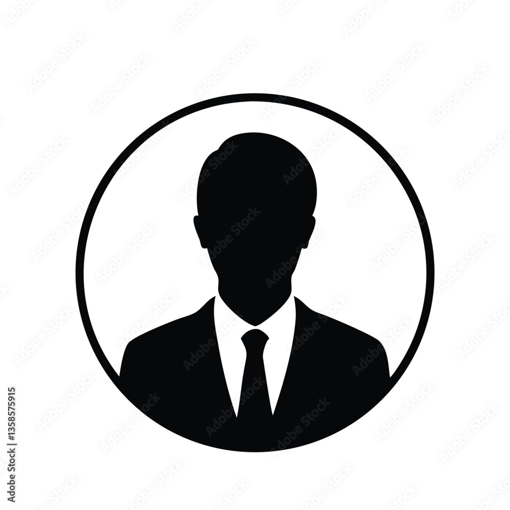 Avatar Silhouette Icon Set – Male and Female Avatar Profile Icons in Minimalist Style. Black Silhouette and Outline User Icons for Corporate, Social Media, and Web Design on White Background Avatar Silhouette Icon Set – Male and Female Avatar Profile Icons in Minimalist Style. Black Silhouette and Outline User Icons for Corporate, Social Media, and Web Design on White Background
