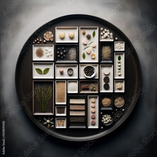 An inspirational series highlighting the nuance of arranged dish