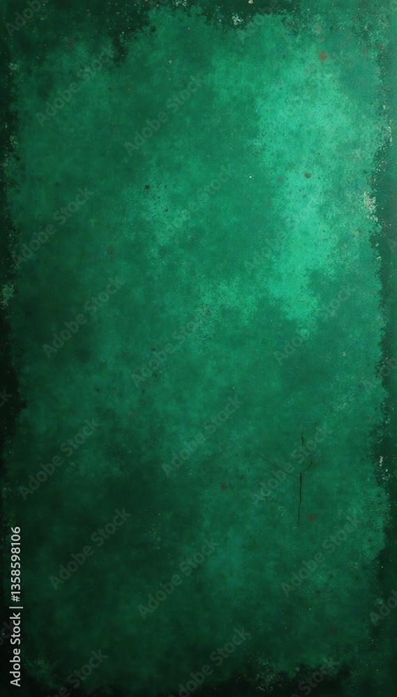 Fototapeta premium Green tone grunge dark concrete stone texture wall background with weathered and aged appearance, concrete, dark