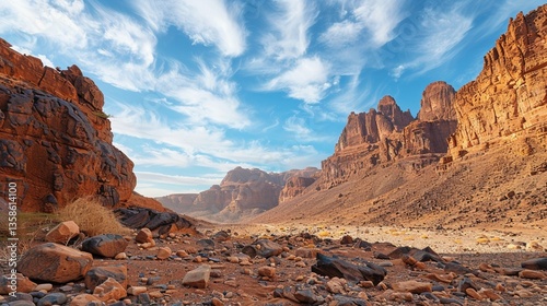サハラ砂漠の風景14