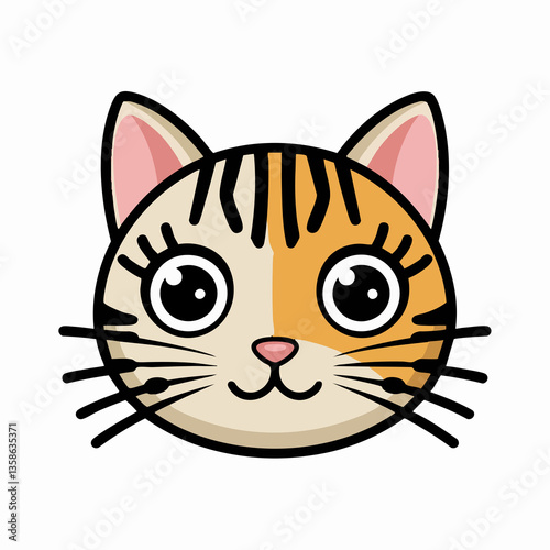 vector illustration of a cat