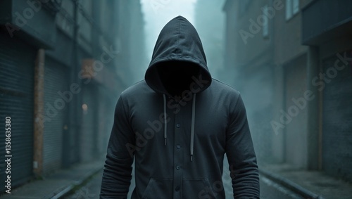 portrait of a man in a hood