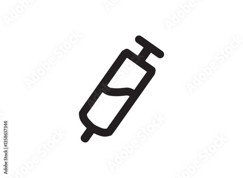 Set of an Syringe Health Icon