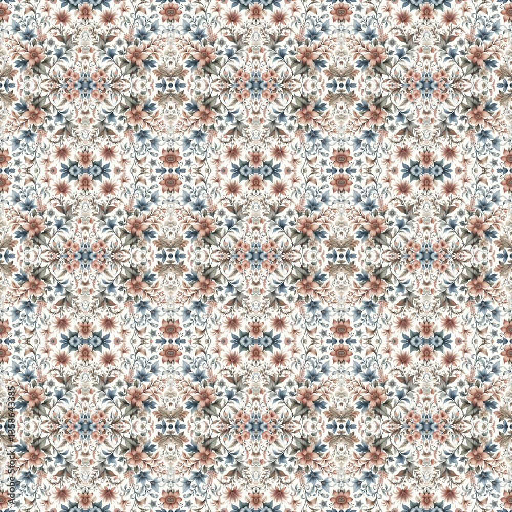 Floral Pattern for Textile Design and Fashion Prints Floral Pattern for Textile Design and Fashion Prints