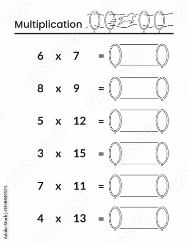 Grade 3 Math activity worksheet
