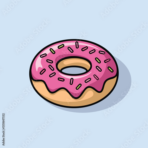 donut with sprinkles