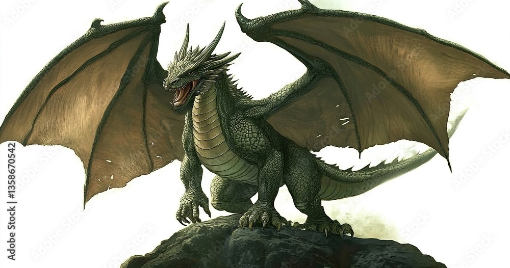 Large Green Dragon Large Green Dragon