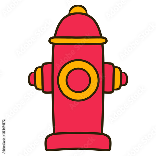 fire hydrant vector illustration