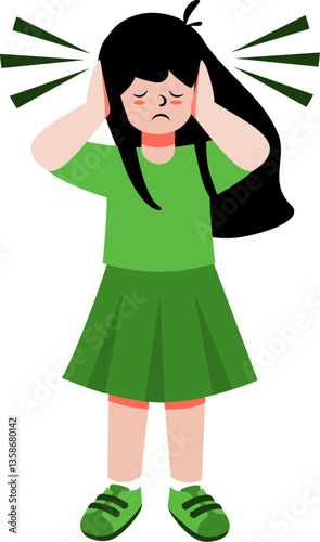 Kids Illustration for autism awareness day
