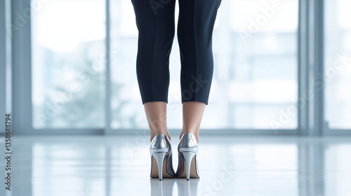 Business Elegance: a woman ...