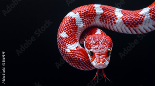 Crimson Serpentine Gaze: A ...