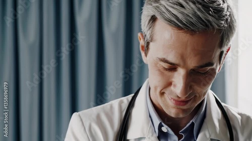 The Doctor in White Coat