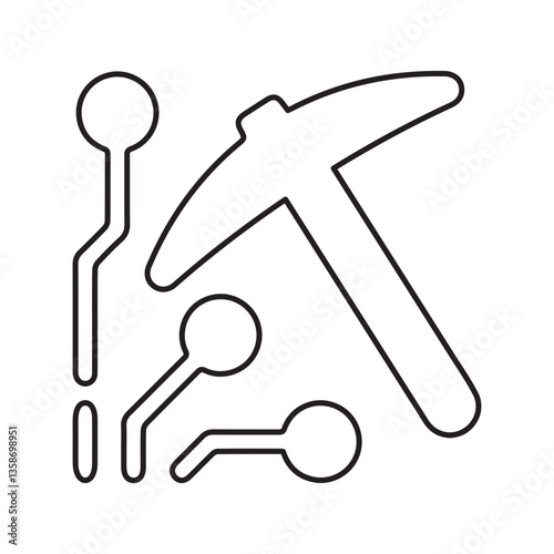 mine line icon