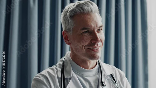 The Smiling Doctor Portrait