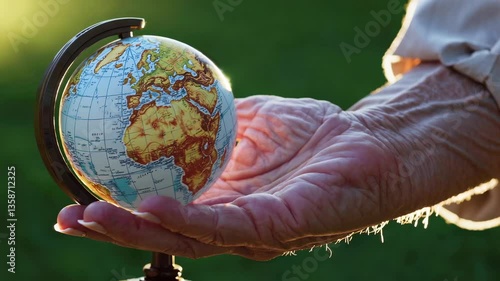 The Globe in a Hand.