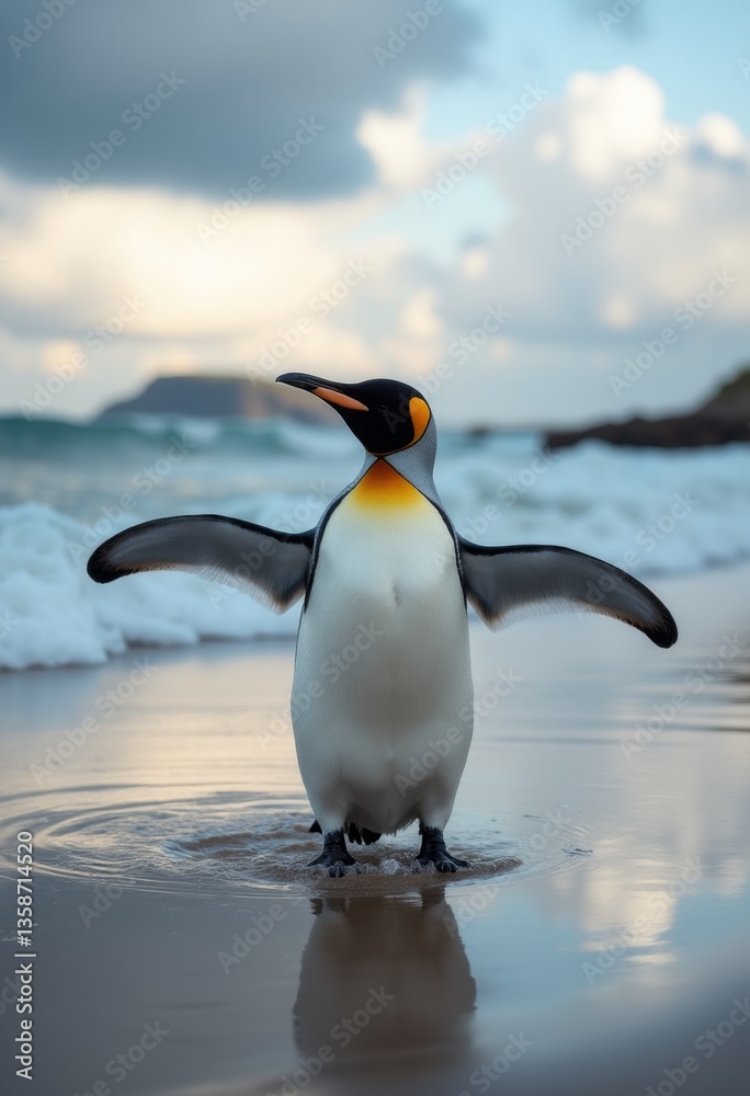 Fototapeta premium A computer generated image of a wave pattern