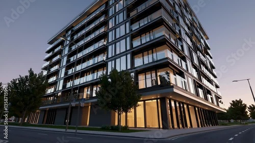 The Modern Urban Residential Building
