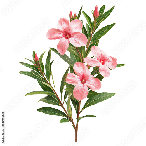 A Oleander png vibrant oleander png delicate oleander png blooming oleander png lush oleander png transparent background image