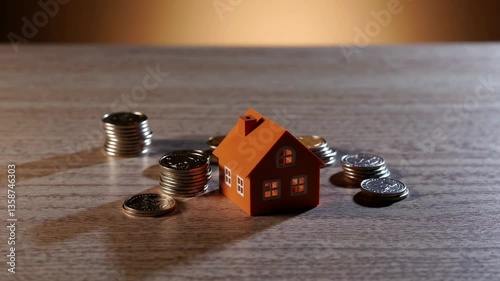 The House Surrounded by Coins