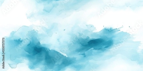 Dynamic abstract watercolor art studio digital painting creative space aesthetic view visual expression