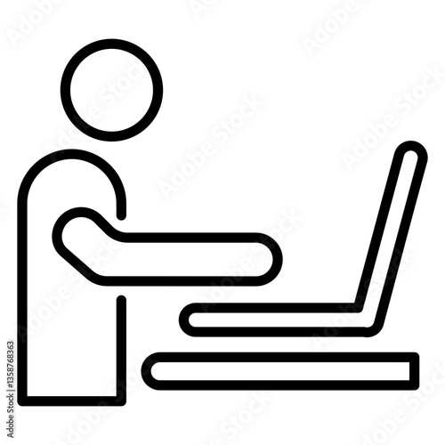 Self-paced learning icon