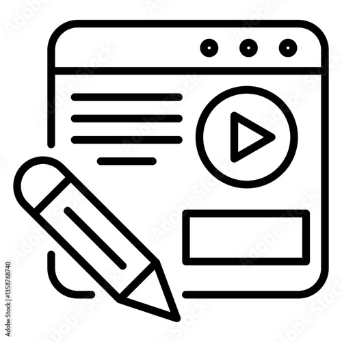 Content creation icon