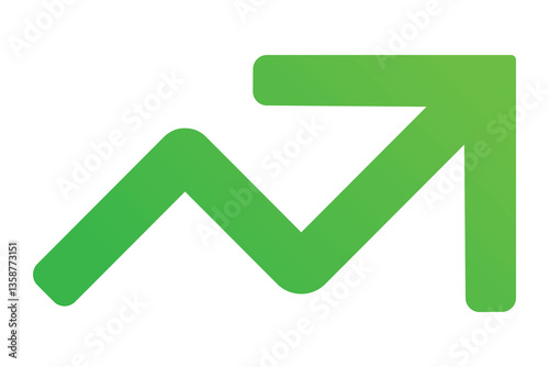 Growth success arrow icon. Green Arrow icon vector silhouette. Growth business arrow icon vector silhouette. up growth arrow icon vector illustration. Free Download Growth success arrow icon. Green Arrow icon vector silhouette. Growth business arrow icon vector silhouette. up growth arrow icon vector illustration. - GFXLoad
