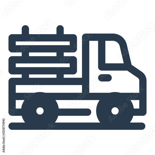 Pickup Truck Hauling Rodeo Equipment