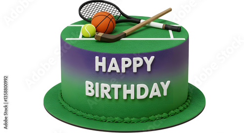 Birthday Cake Illustration