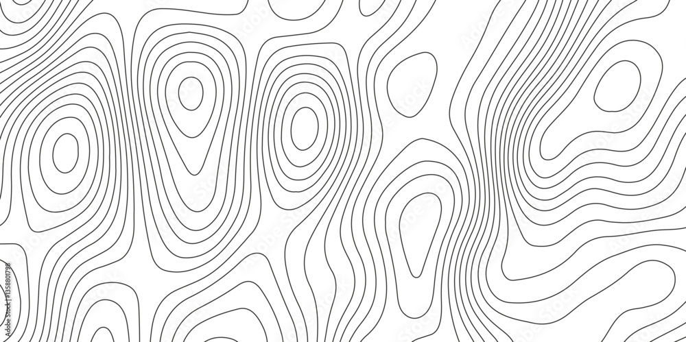 Topographic map background with geographic grid for hiking and mountain sport. modern design with white background and black wave lines. topographic contour lines vector map seamless pattern vector. Topographic map background with geographic grid for hiking and mountain sport. modern design with white background and black wave lines. topographic contour lines vector map seamless pattern vector.