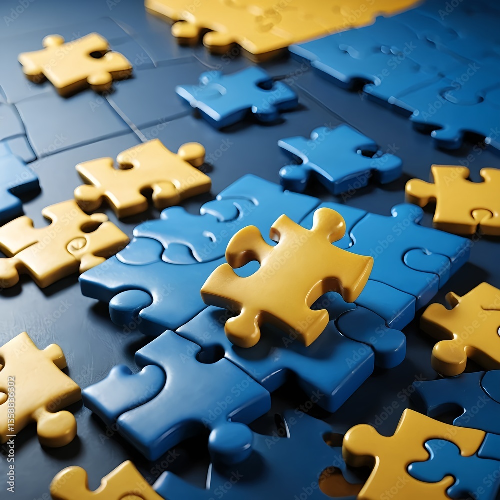 Connecting Puzzle Pieces - Teamwork and Problem Solving Connecting Puzzle Pieces - Teamwork and Problem Solving