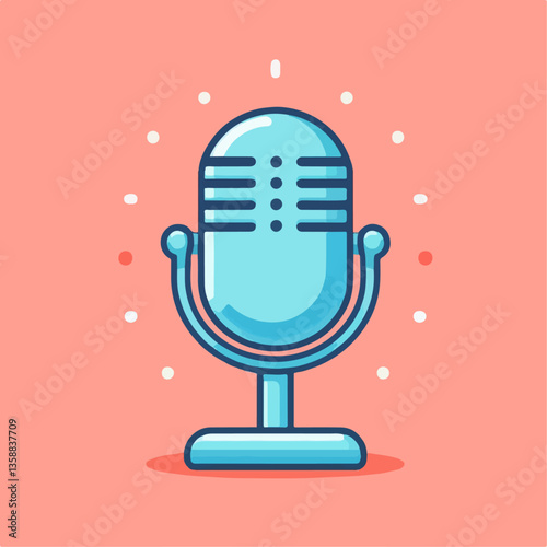 Microphone with Sound Wave Communication Vector