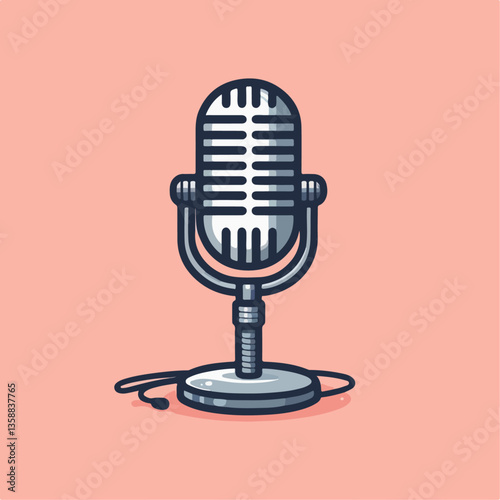 Microphone with Sound Wave Communication Vector