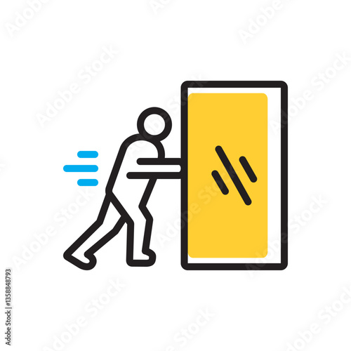 Multi color icon for easily