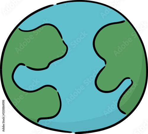 Illustration of earth