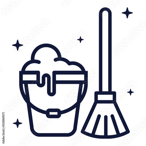 Eco Friendly Cleaning Icon