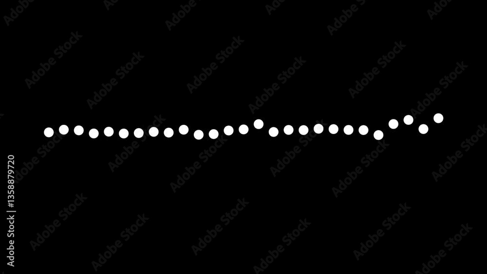 Audio music waves animation video footage of audio visualizer, Sound, Wave, Audio waves